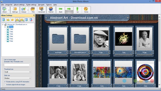 Tạo album ảnh nhanh chóng