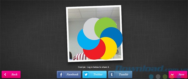 Chia sẻ hoặc lưu ảnh chụp