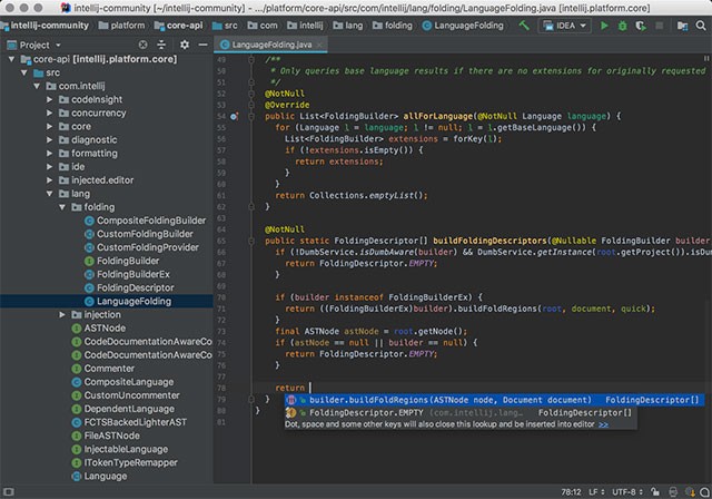 Giao diện WebStorm 2019 cho Mac