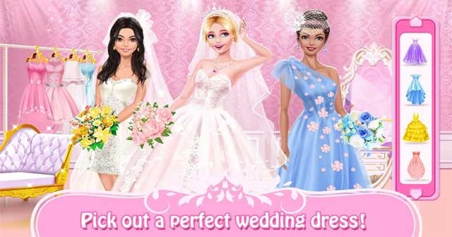 Tổ chức một hôn lễ hoàn hảo cho Jennifer trong game Wedding Day Makeup Artist