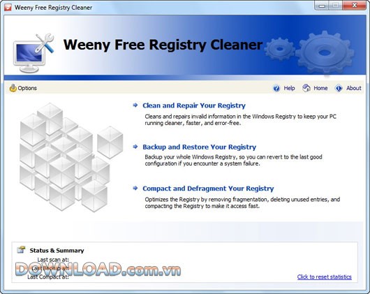 Weeny Free Registry Cleaner