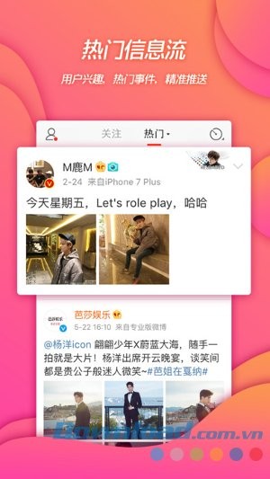 Chia sẻ hình ảnh, video, cảm nghĩ và tương tác với bạn bè