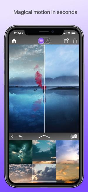 Phối trộn hiệu ứng động vào ảnh