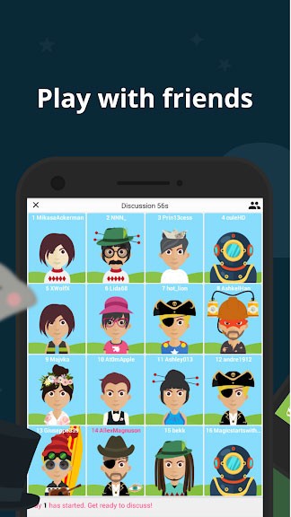 Chơi Werewolf Online theo nhóm tối đa 16 người