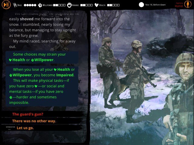 Werewolf: Purgatory là game tiểu thuyết hình ảnh trực quan