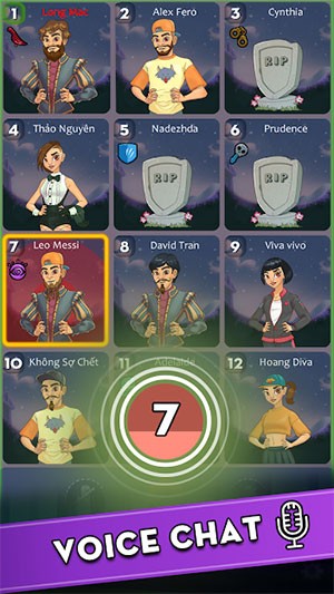 Lựa chọn nhân vật