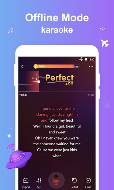 Trải nghiệm hát karaoke offline trên We Sing