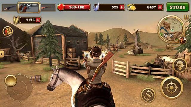 Trải nghiệm cuộc sống như một cao bồi miền Tây trong game West Gunfighter