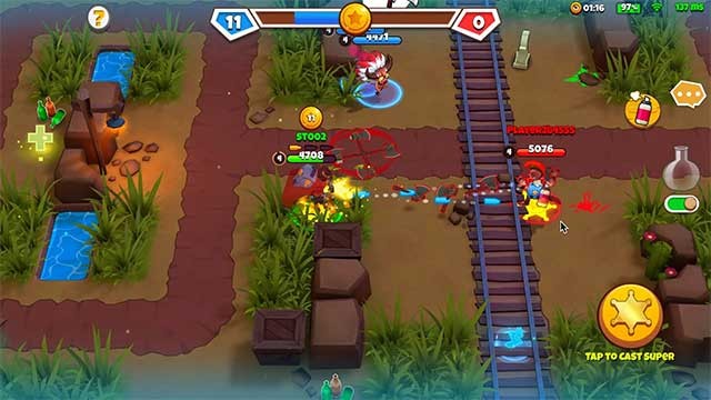 Phối hợp với bạn bè trong các trận đấu đồng đội hoành tráng