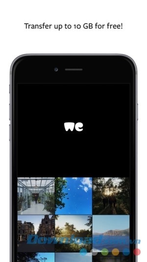WeTransfer cho iOS gửi file dung lượng lớn miễn phí
