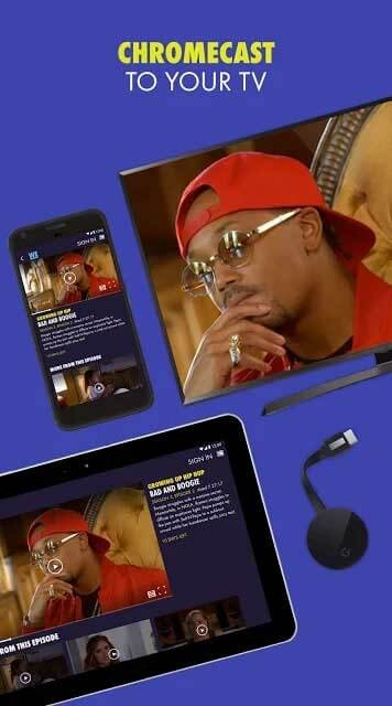 WE tv cho Android tương thích Chromecast