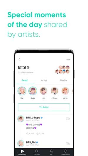Xem moment do các thành viên đăng lên