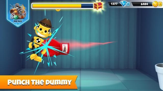 Giải tỏa căng thẳng bằng cách đấm hình nộm