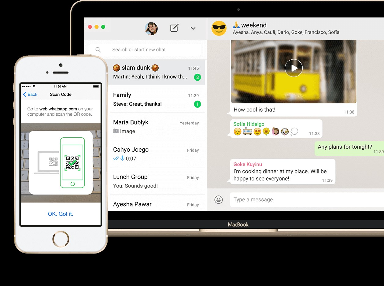 WhatsApp ios đồng bộ đa nền tảng