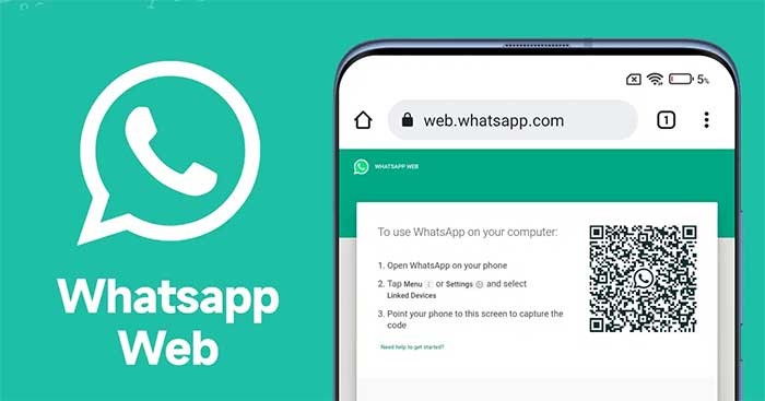 Để sử dụng WhatsApp web, bạn chỉ cần vào trang web và quét mã QR