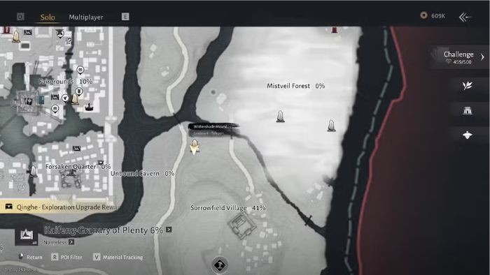 Where Winds Meet: Hướng dẫn lấy tất cả Mistveil Forest Cures