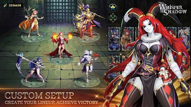 Tùy chỉnh đội hình, giành chiến thắng