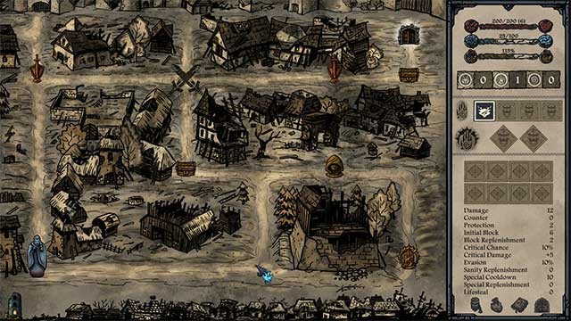 Du hành qua các quận của thành phố Aranthor để phát triển giáo phái