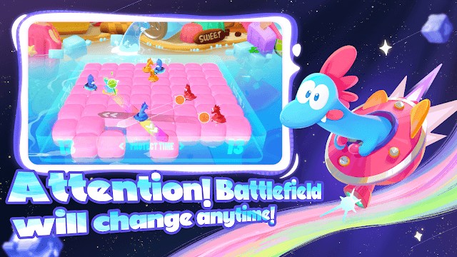 Chiến trường trong Who is The Lucky Hero？thay đổi liên tục