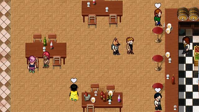 Đồ họa pixel phong cách hoài cổ và và âm nhạc độc đáo