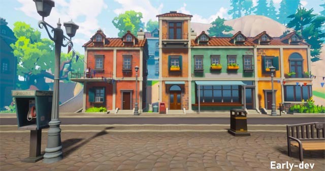 Cùng dân làng khôi phục lại thị trấn trong Wholesome - Out and About game