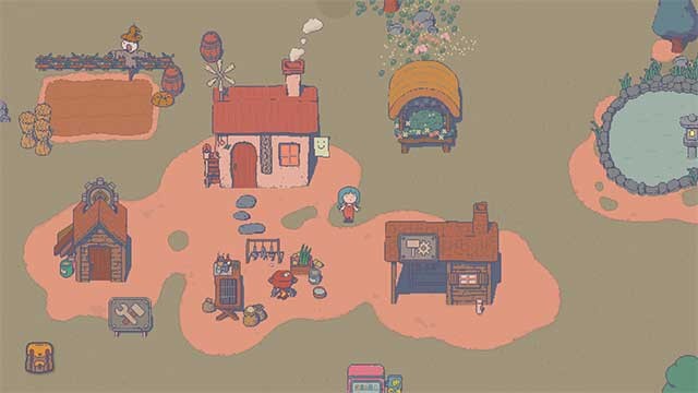 Wibby Buddy là game phiêu lưu kết hợp xây dựng ấm cúng