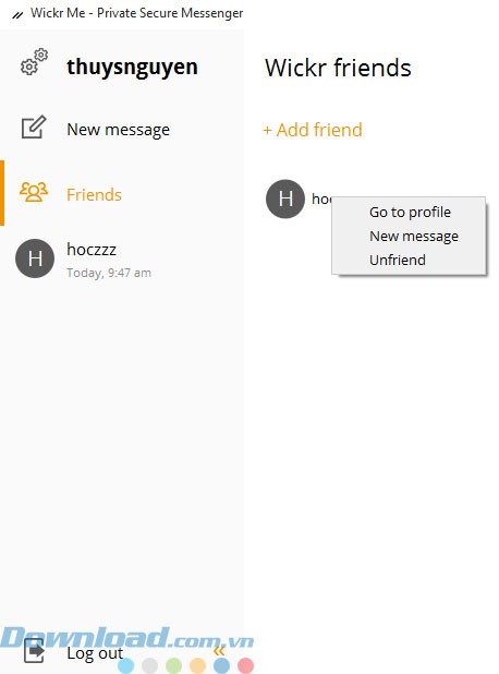 Có thể hủy bạn bè