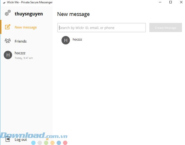 Nhiều lựa chọn tìm kiếm bạn bè