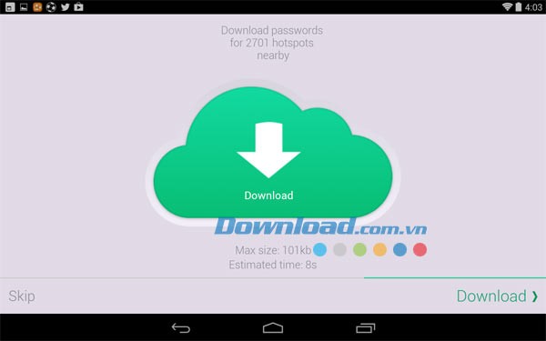 WifiPass - Free internet cho Android