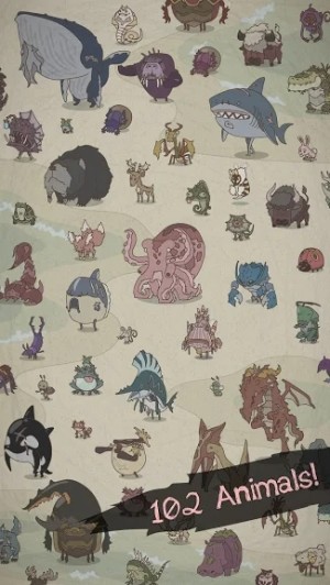 Game có hơn 102 loài động vật