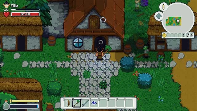 Trò chuyện, tìm kiếm, giao dịch và giao dịch với dân làng