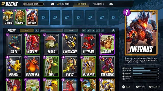 Triệu hồi bạn đồng hành mạnh mẽ bằng những lá bài chuyên dụng