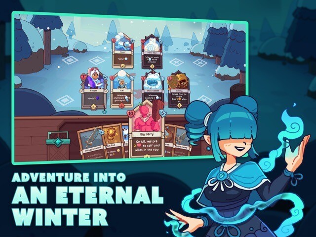 Bạn phiêu lưu qua vùng đất đang chìm trong mùa đông vĩnh cửu