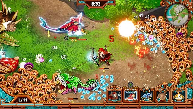 Đối mặt với những con quái vật giả tưởng độc đáo được vẽ tay