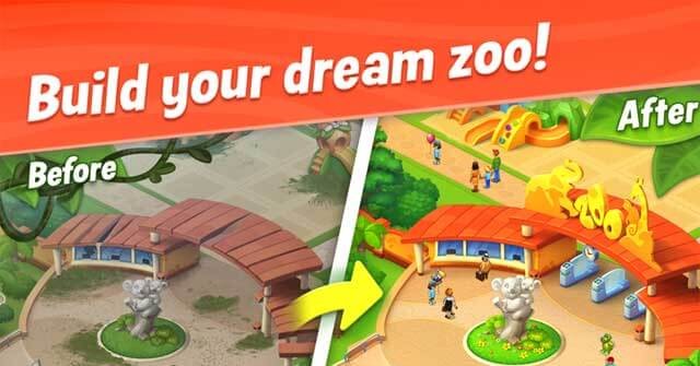 Game xây dựng vườn thú Wildscapes cho Mac