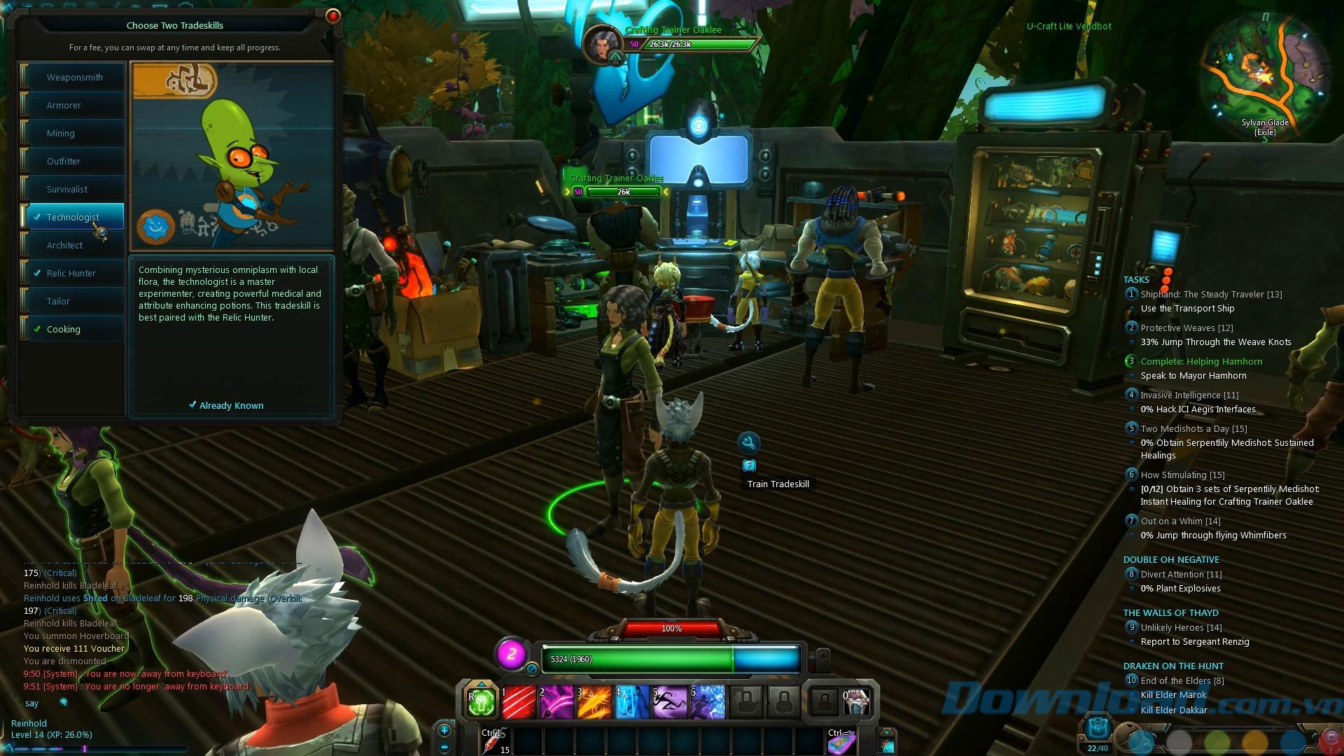 Gameplay của game MMO hấp dẫn