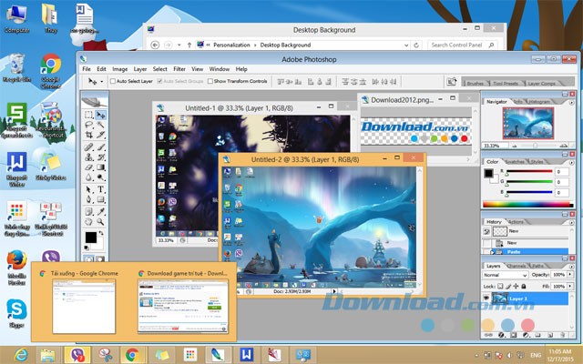 Thay đổi màu cửa sổ phần mềm