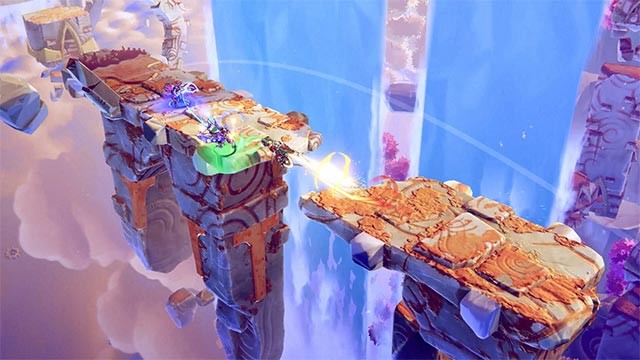 Chơi Wind Blown game 1 mình hoặc co-op theo nhóm để tăng cường sức mạnh