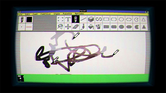 Giao diện game Windows 1.11 khá thô sơ nhưng gần gũi với Windows 1.0