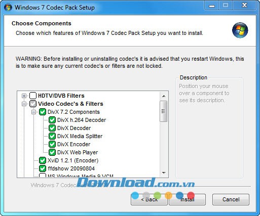 Windows 7 Codec Pack