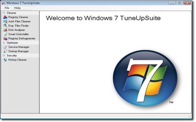 Windows 7 TuneUpSuite