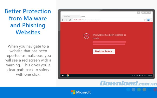 Cảnh báo website độc hại