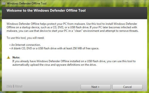 Windows Defender Offline