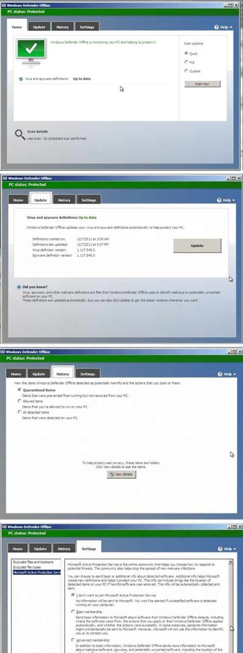 Windows Defender Offline