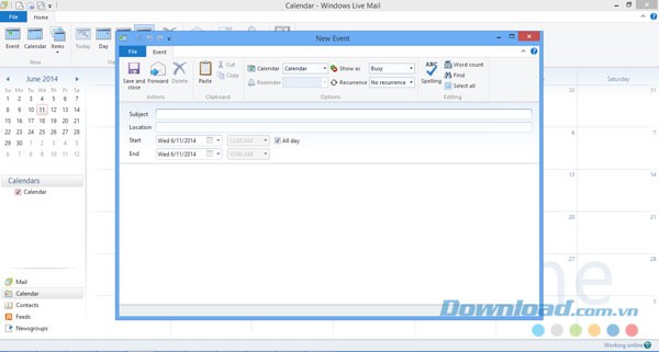 Windows Live Mail 2012