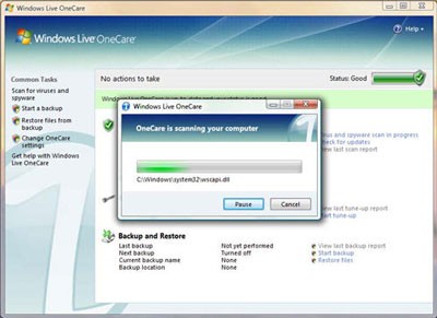 Windows Live OneCare