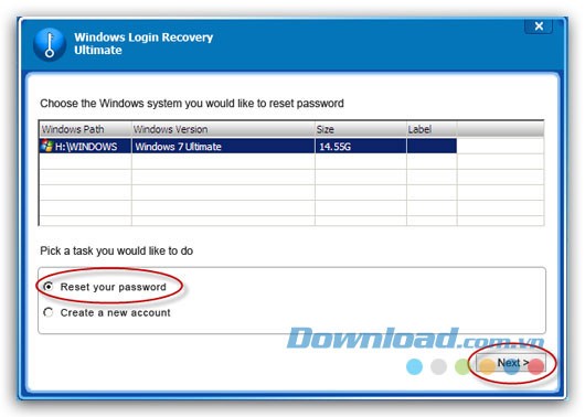 Windows Login Recovery Ultimate