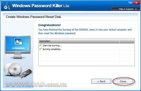 Windows Password Killer Lite