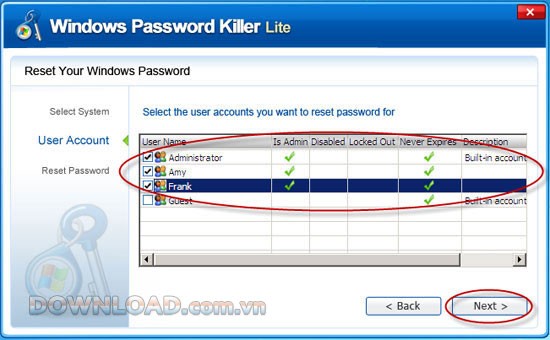 Windows Password Killer Lite