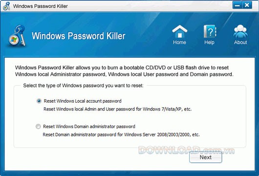 Windows Password Killer